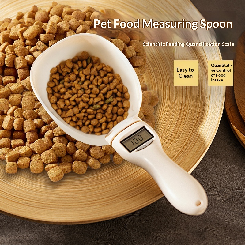 Portion Scale Digital - New Digital Pet Food Weighing Spoon