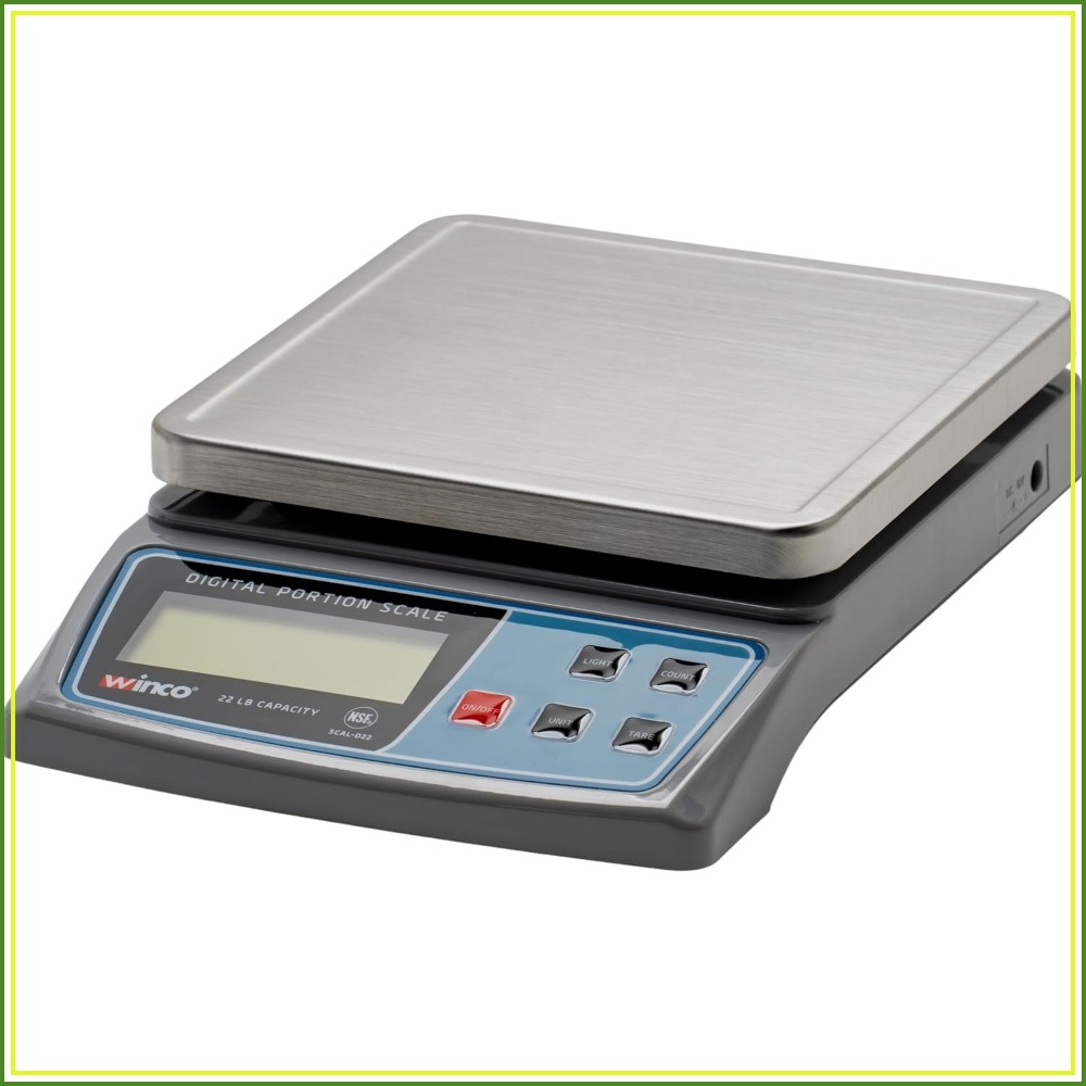 Portion Scale Digital - Digital Portion Scale for Kitchens, 6.5