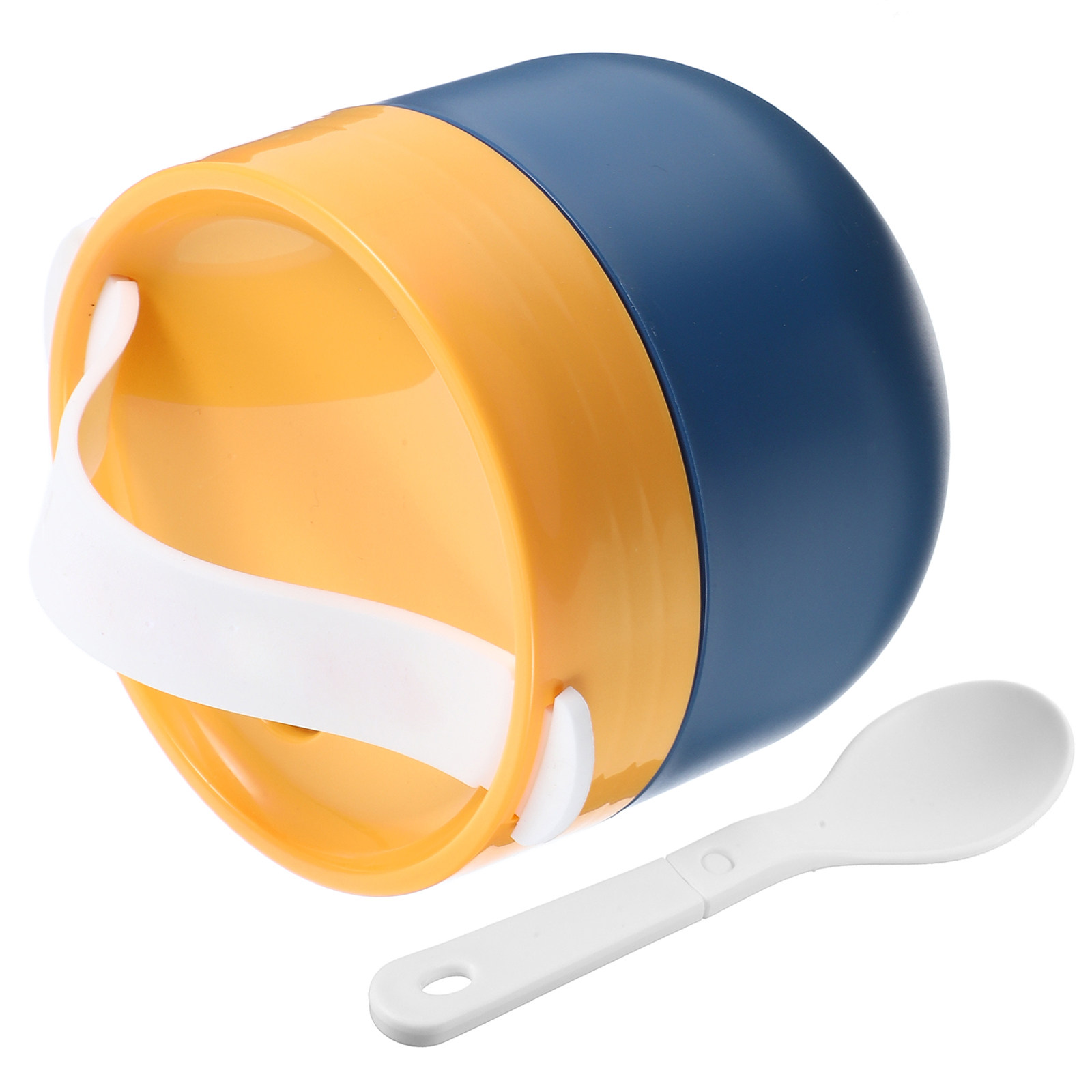 Meal Prep Yogurt Bowl - 600Ml Overnight Oats Container with Spoon