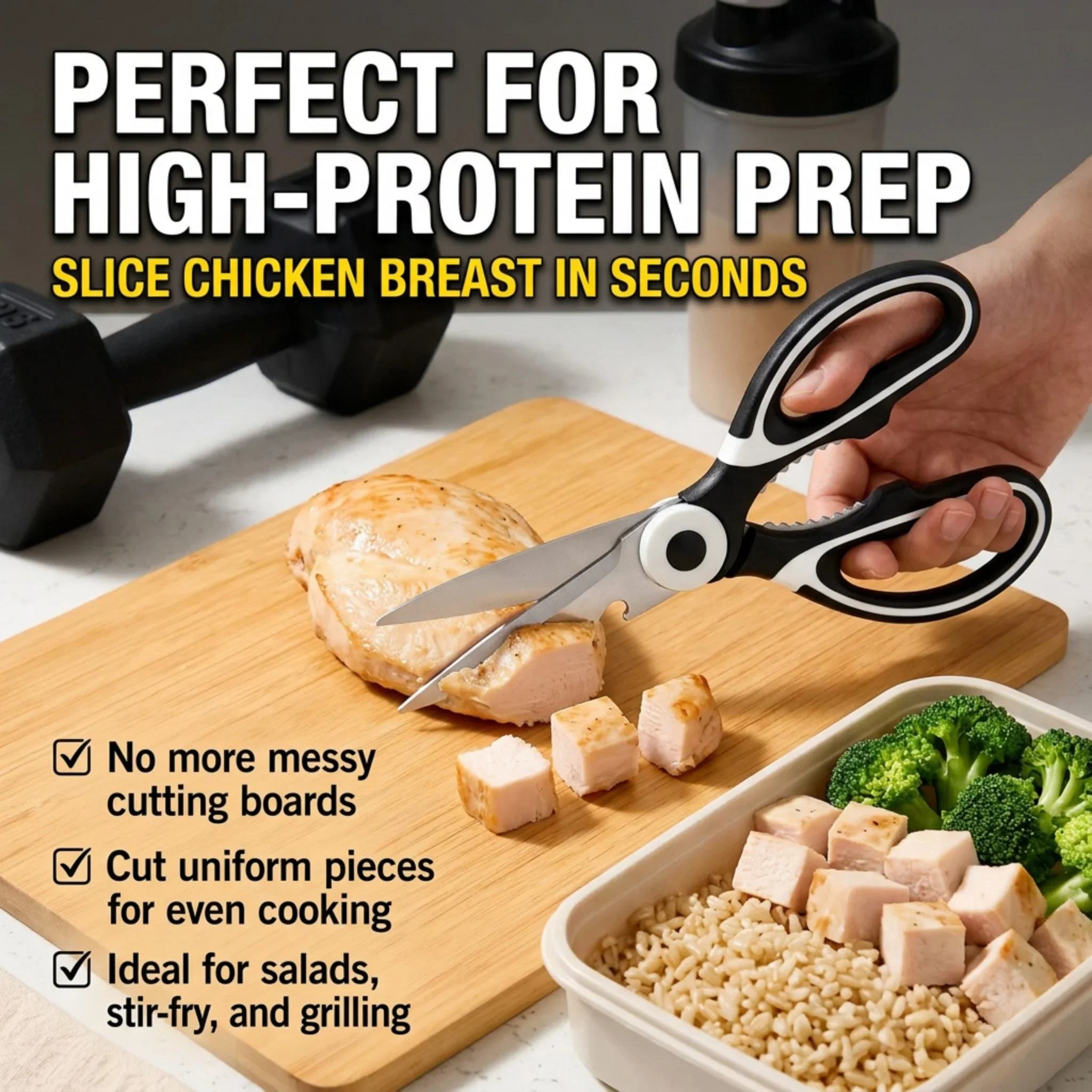 Kitchen Scissors for Meal Prep - Meal Prep Chicken review and price