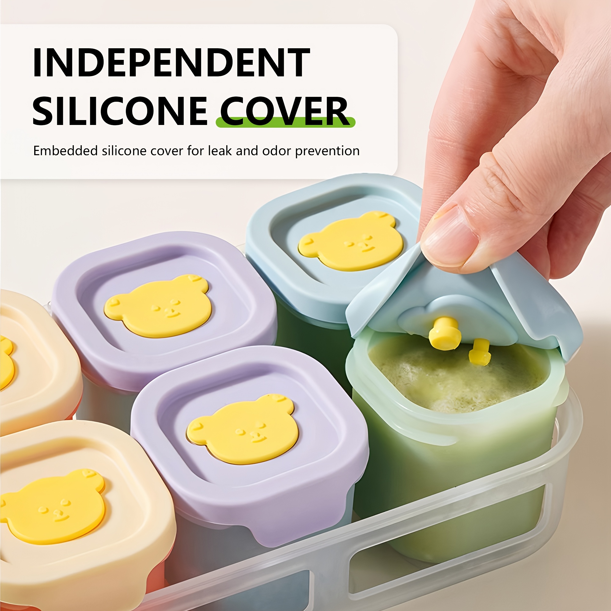 9pcs Silicone Food Storage Con - Meal Prep Healthy Recipes review and price