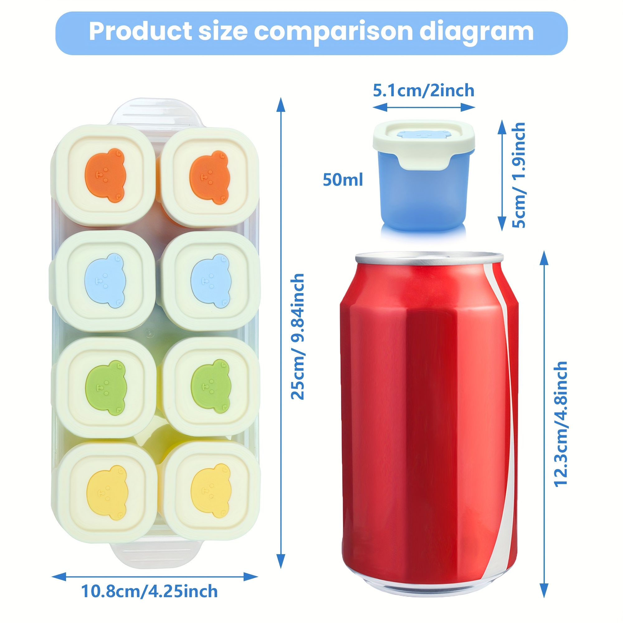 9pcs Silicone Food Storage Con - Meal Prep Healthy Recipes review and price