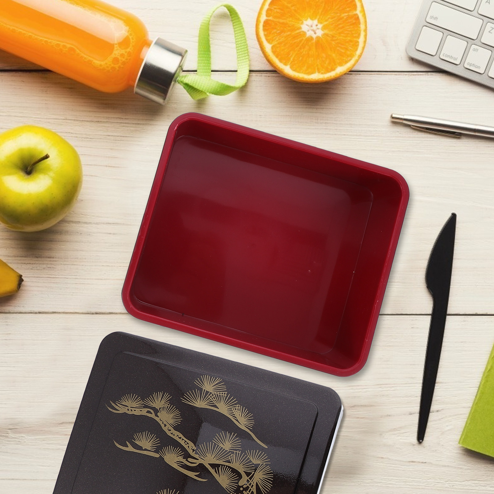 Sushi Bento Acrylic Lunch Box  - Meal Prep Japanese review and price