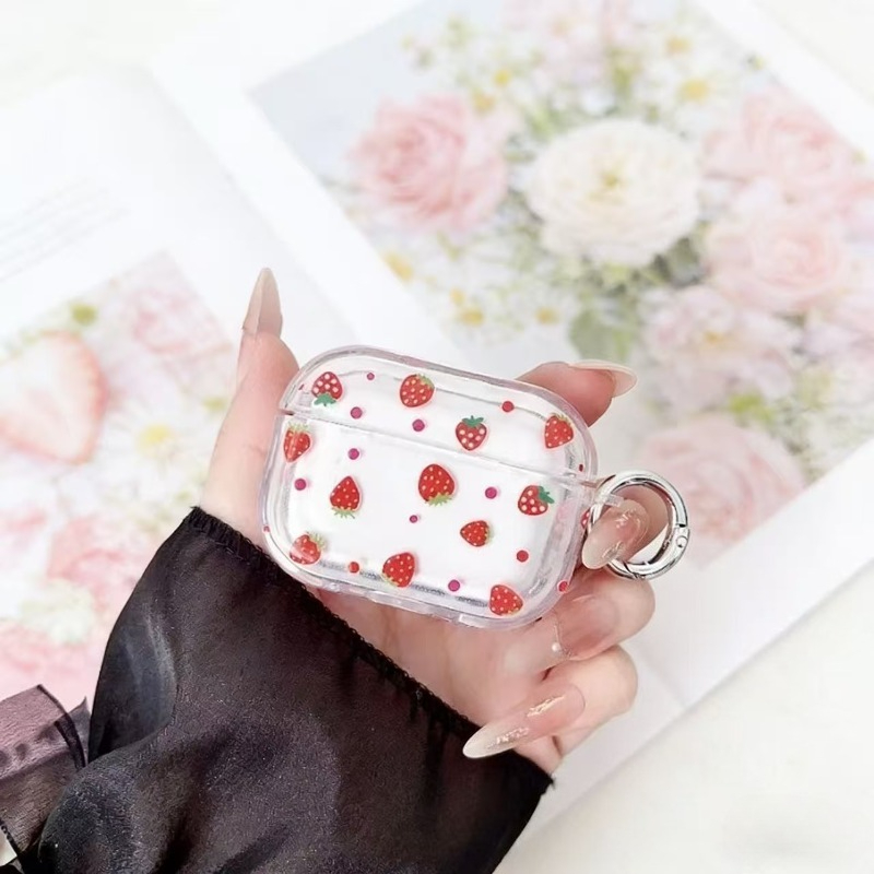 Cute strawberry-colored soft p - Strawberry Huller review and price