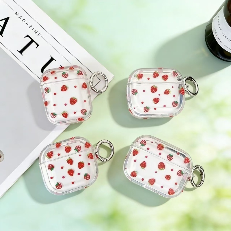 Cute strawberry-colored soft p - Strawberry Huller review and price