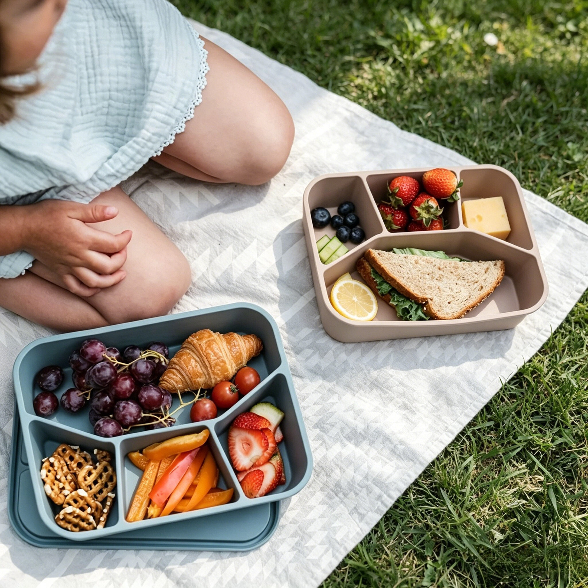 1pc Thickened Silicone Bento L - Meal Prep Simple review and price