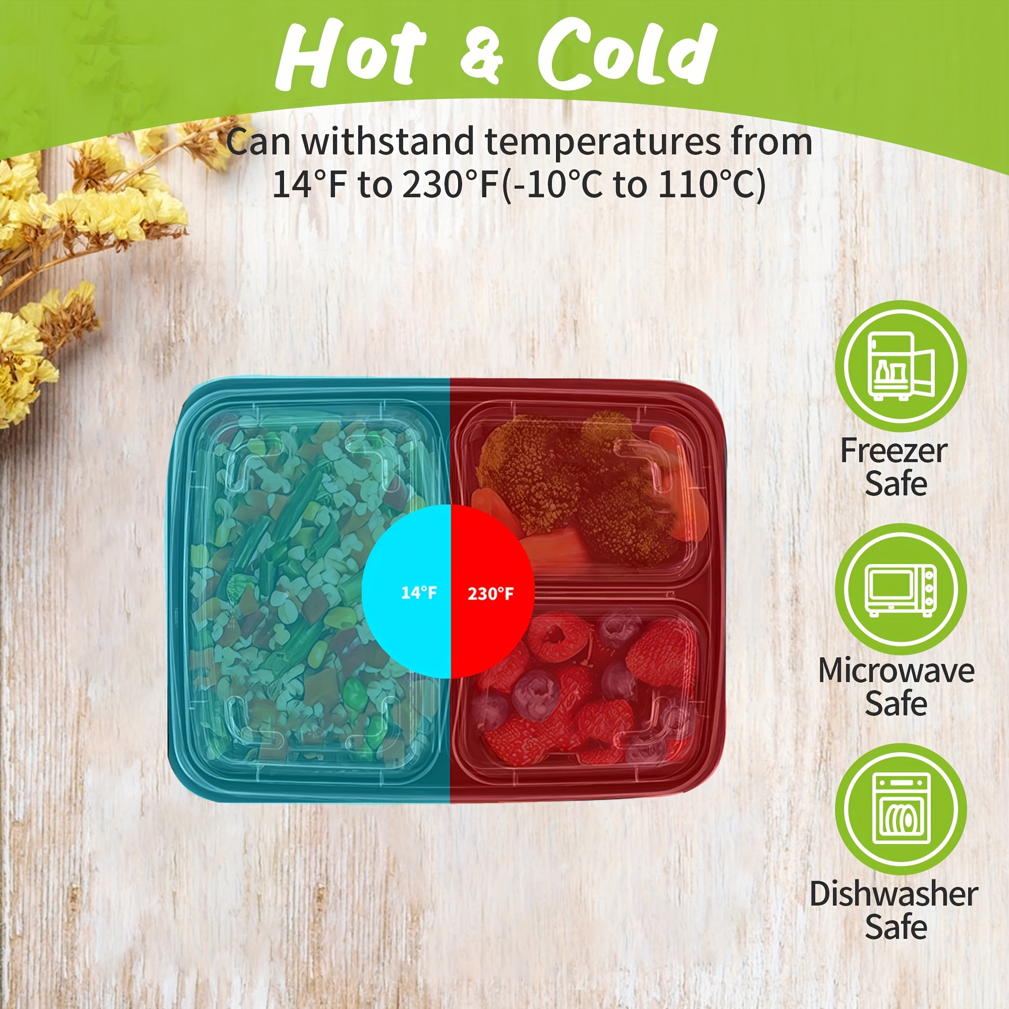 300pcs Meal Prep Containers 15 - Meal Prep Freezer review and price