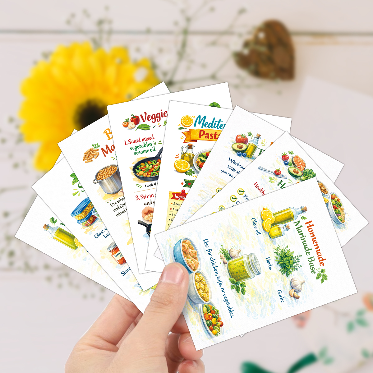 30pcs Wholesome Meals Recipe C - Meal Prep Healthy Recipes review and price