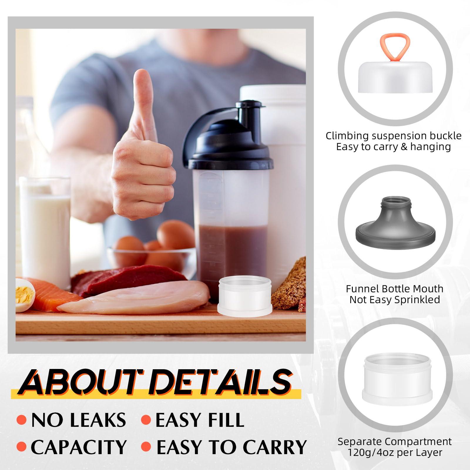 2Pcs Protein Containers Food S - Meal Prep Protein review and price