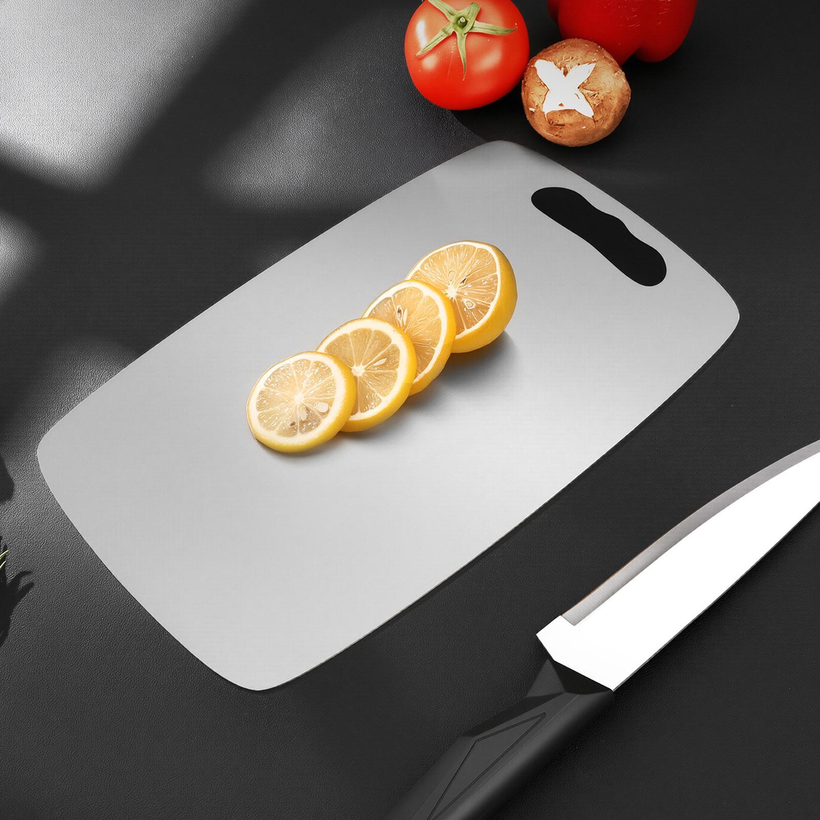 Stainless Steel Chopping Board - Meal Prep Chicken review and price
