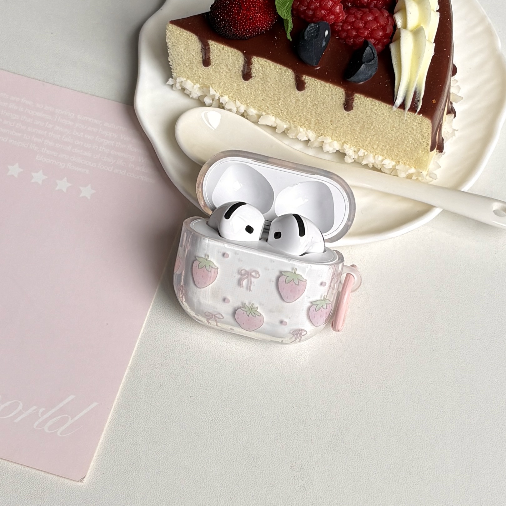 Sweet Cute Pink Strawberry Bow - Strawberry Huller review and price