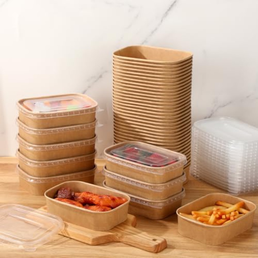 50 Pack Disposable Food Contai - Meal Prep Yogurt Bowl review and price