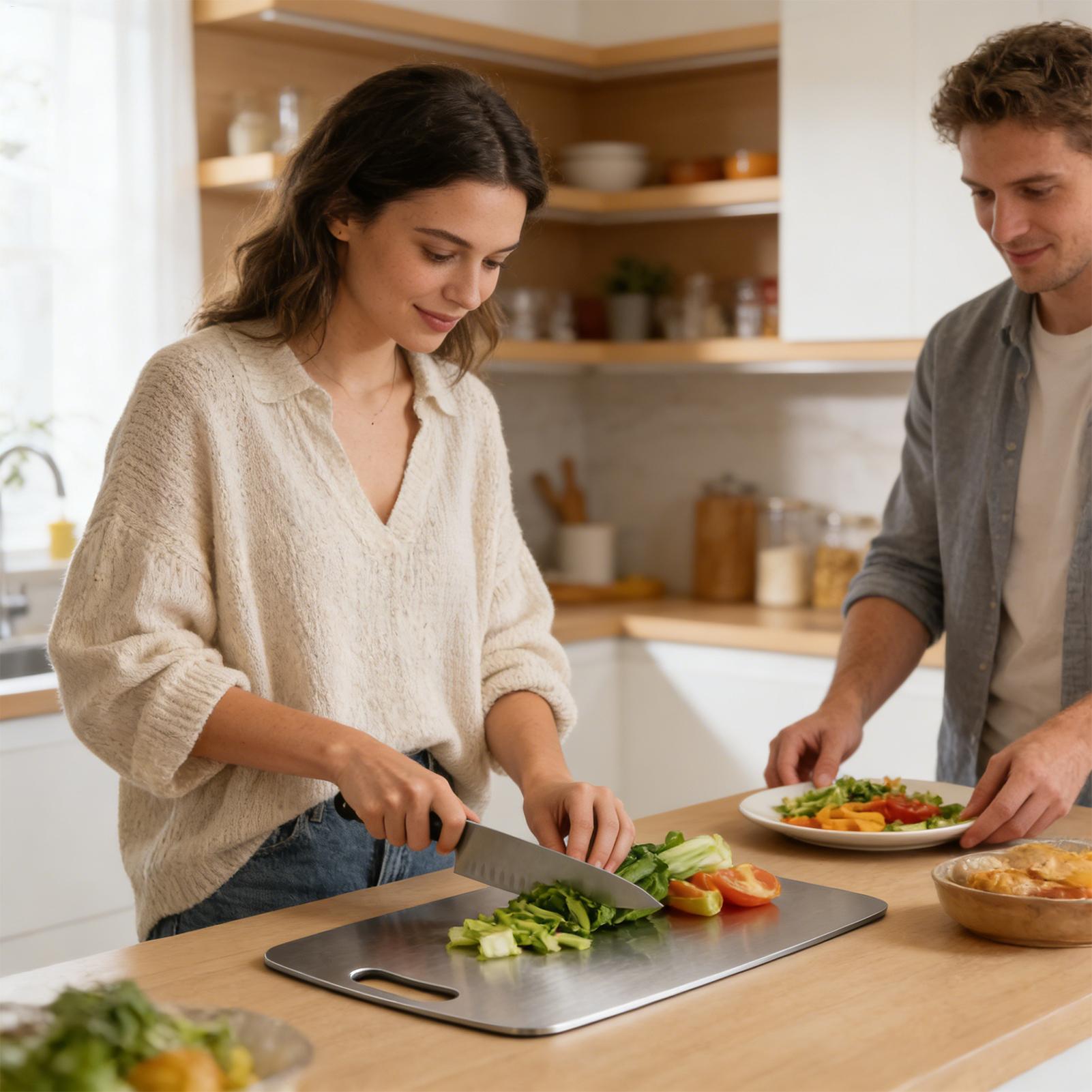 Stainless Steel Cutting Board  - Meal Prep Chicken review and price