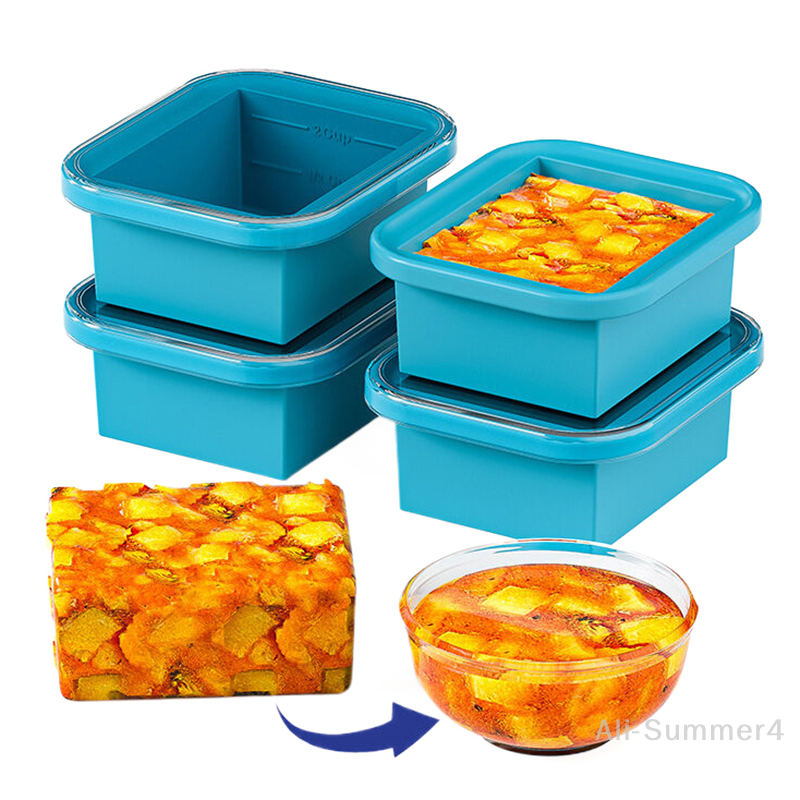 Silicone Freezing Tray With Pl - Meal Prep Menu review and price