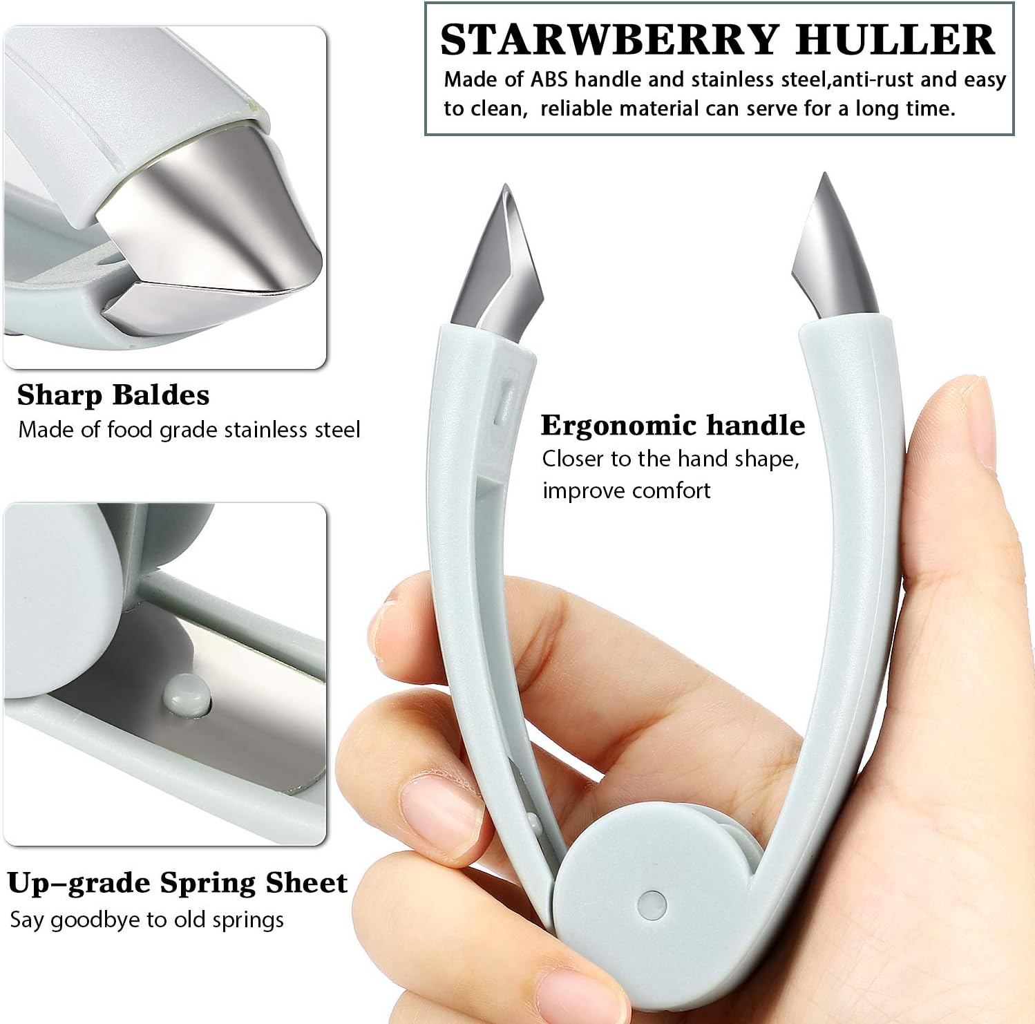 4-Piece Strawberry Huller and  - Strawberry Huller review and price