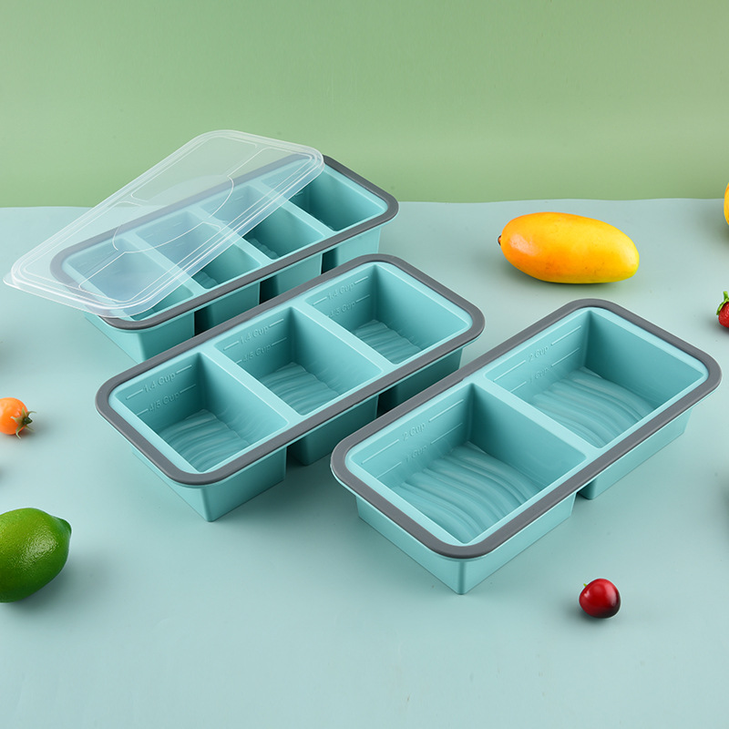 1pc Silicone Food Freezer Tray - Meal Prep Menu review and price