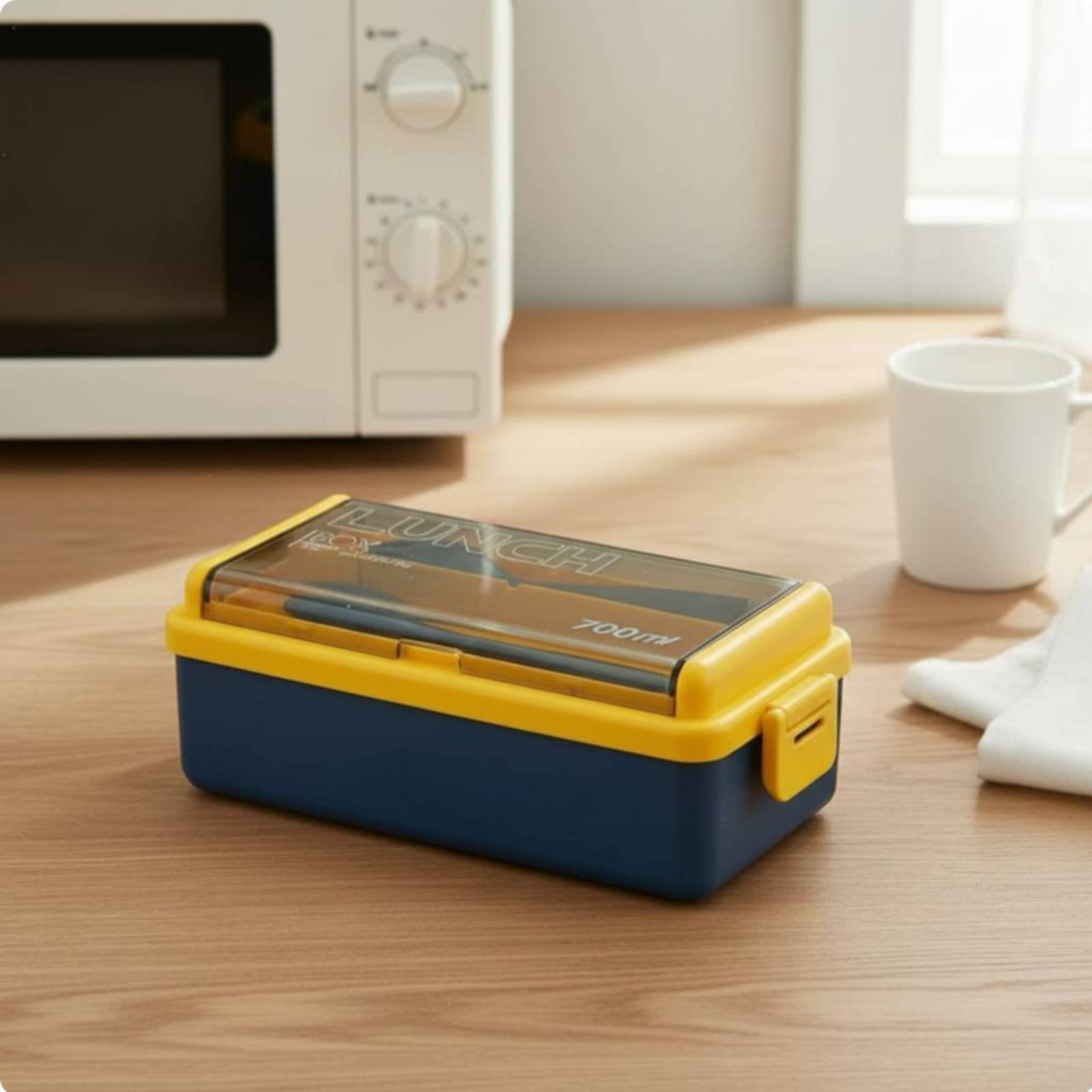 Plastic Bento Lunch Box Microw - Meal Prep Japanese review and price