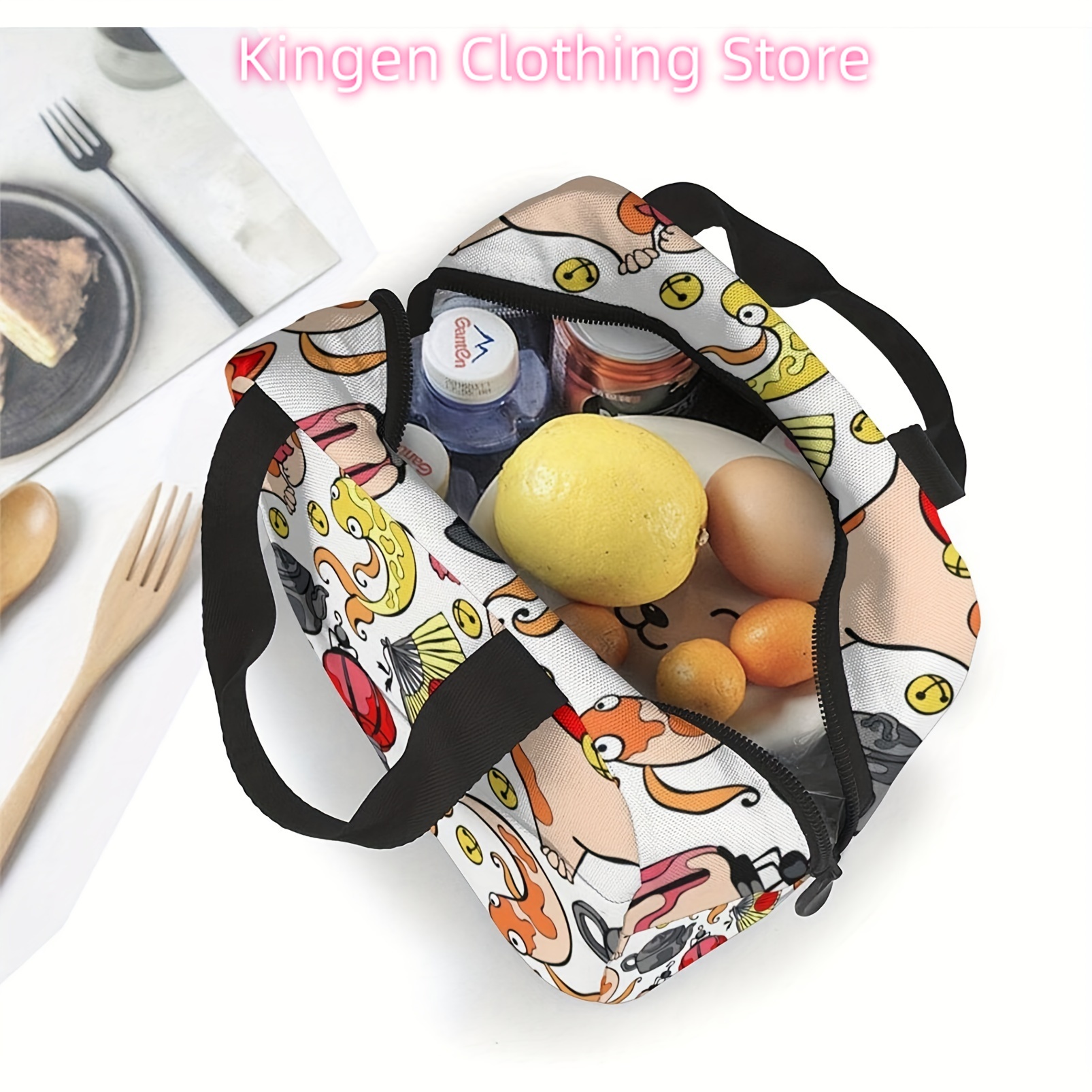 1Pcs Insulated Lunch Bag with  - Meal Prep Japanese review and price