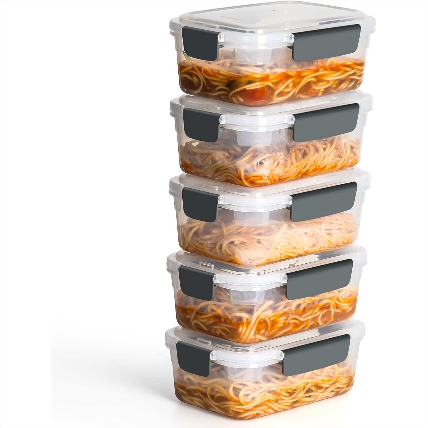 5 Cup Plastic Food Storage Con - Meal Prep Freezer review and price