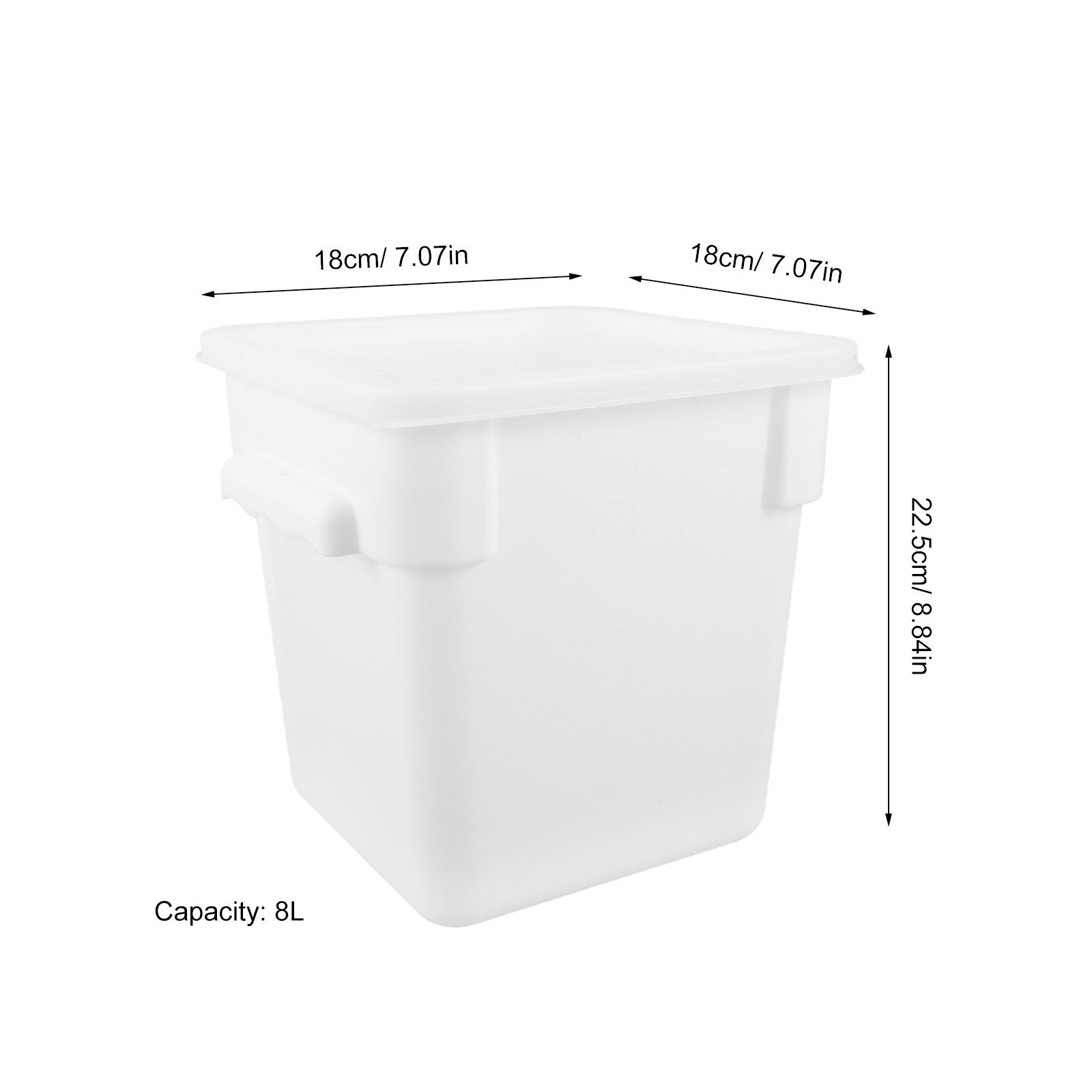 8L Large Square Storage Contai - Meal Prep Freezer review and price