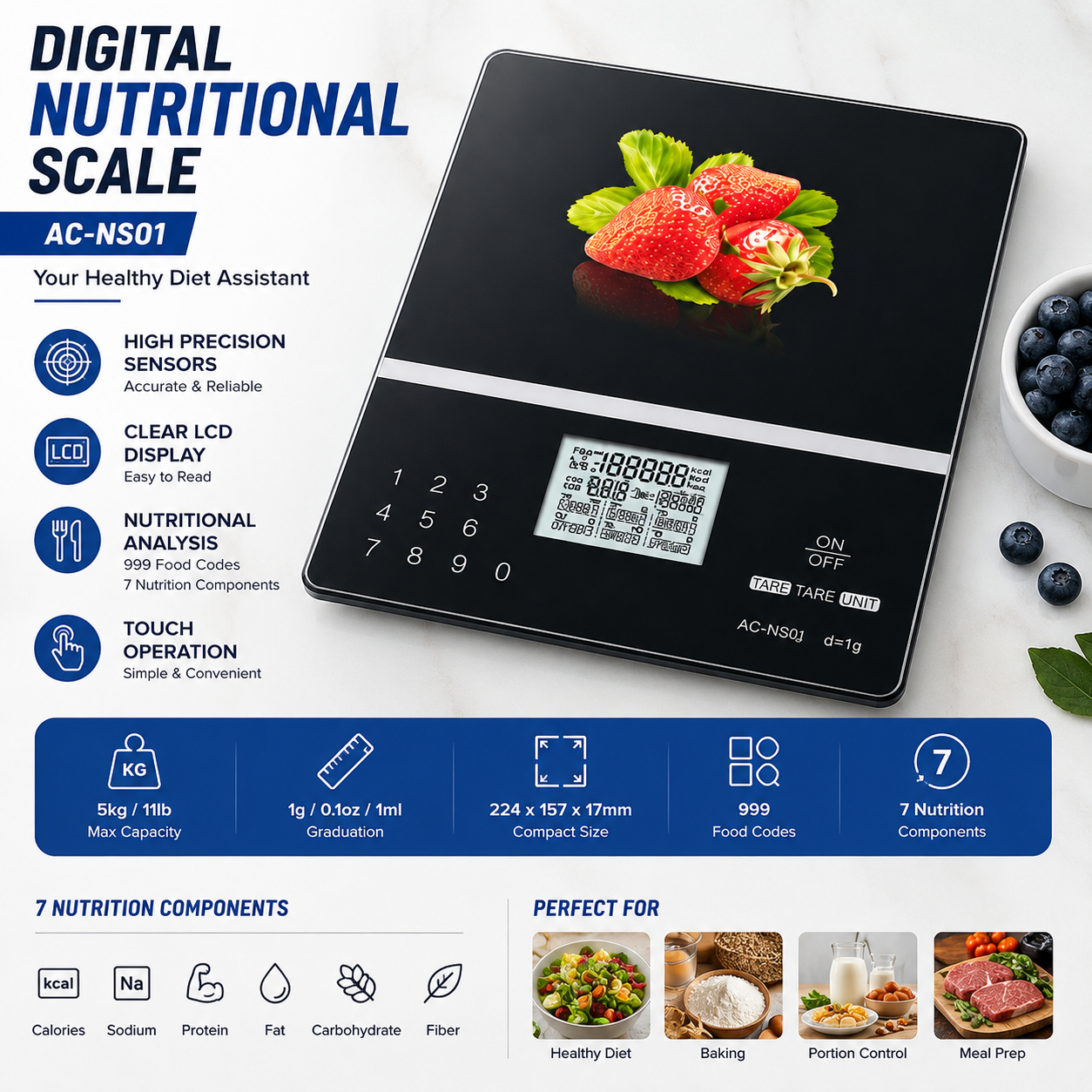 Digital Nutritional Food Scale - Portion Scale Digital review and price