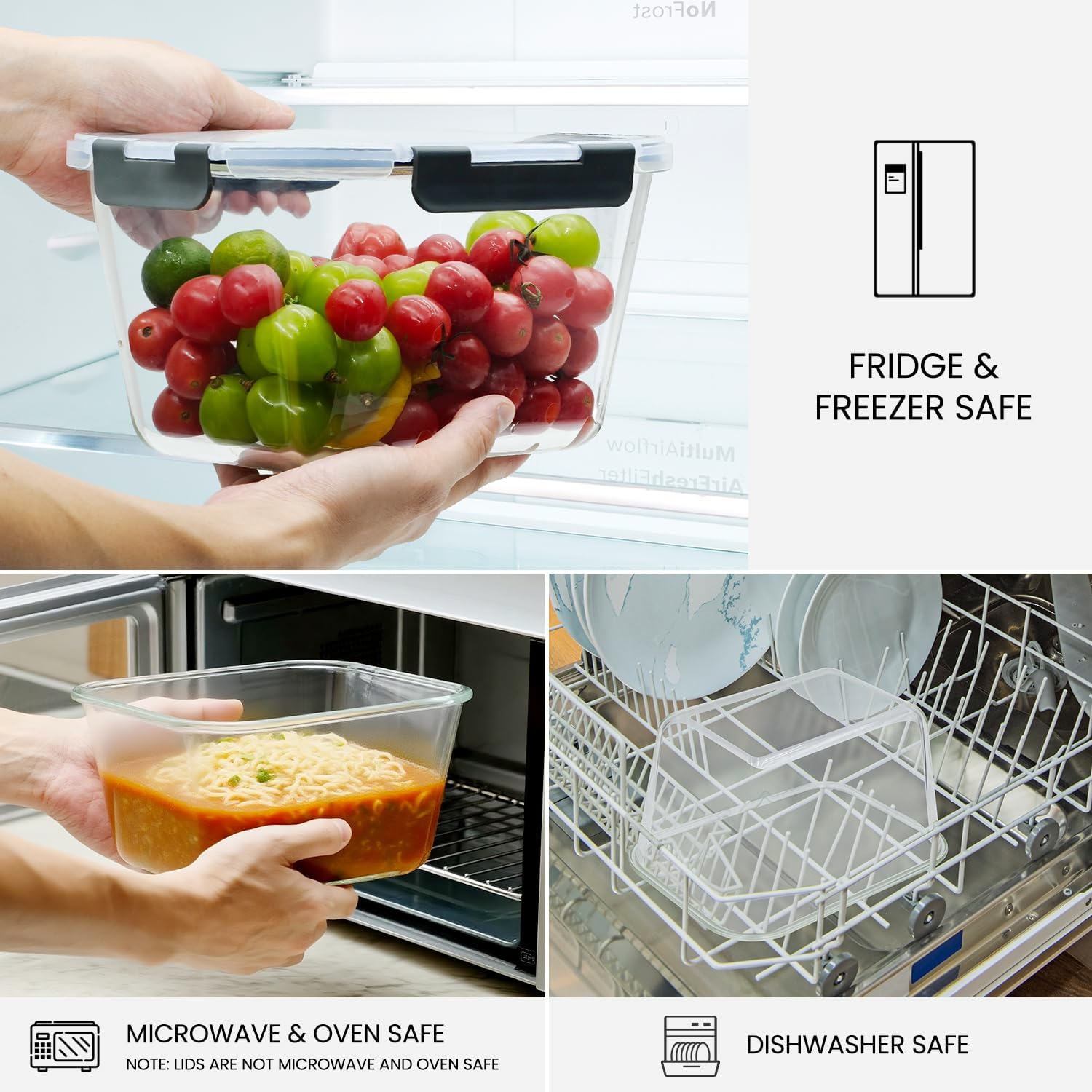 Large Glass Storage Containers - Meal Prep Chicken review and price
